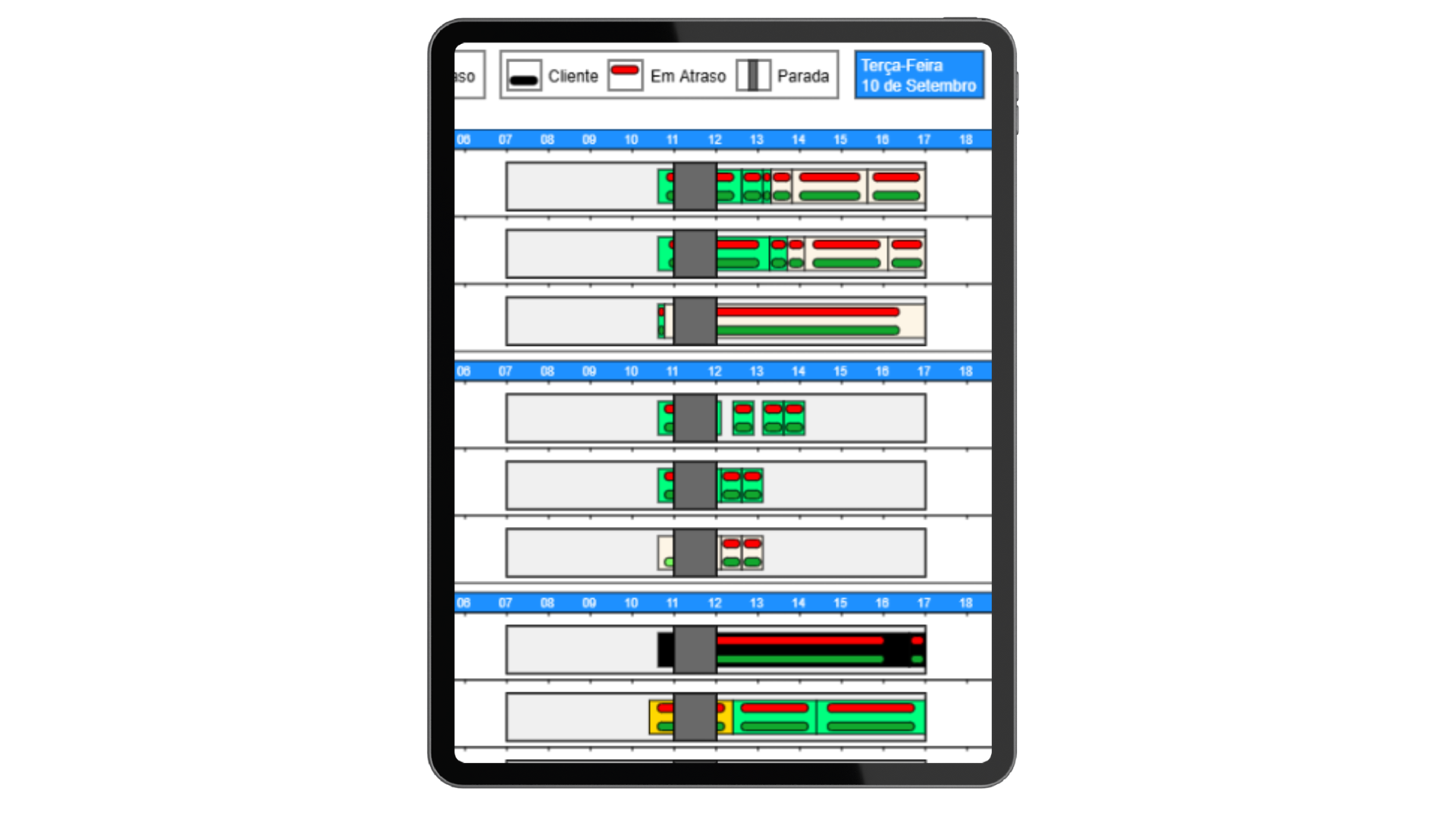 Gestor de Serviço, Software, Gestão, Gestor, SAS, Tablet, gantt